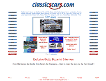 Tablet Screenshot of classicscars.com